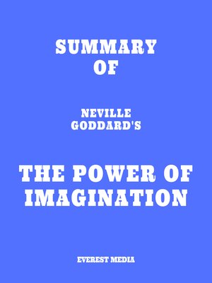 cover image of Summary of Neville Goddard's the Power of Imagination